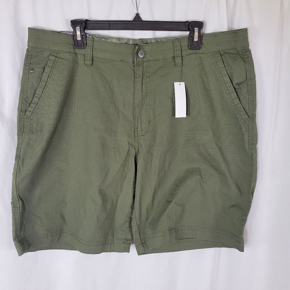 WP Weatherproof Alpine Olive Stretch Trail Utility Shorts Waist Size 40